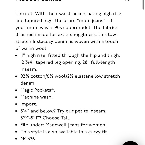 Madewell Perfect Vintage Jeans Arland Wash - Picture 15 of 15